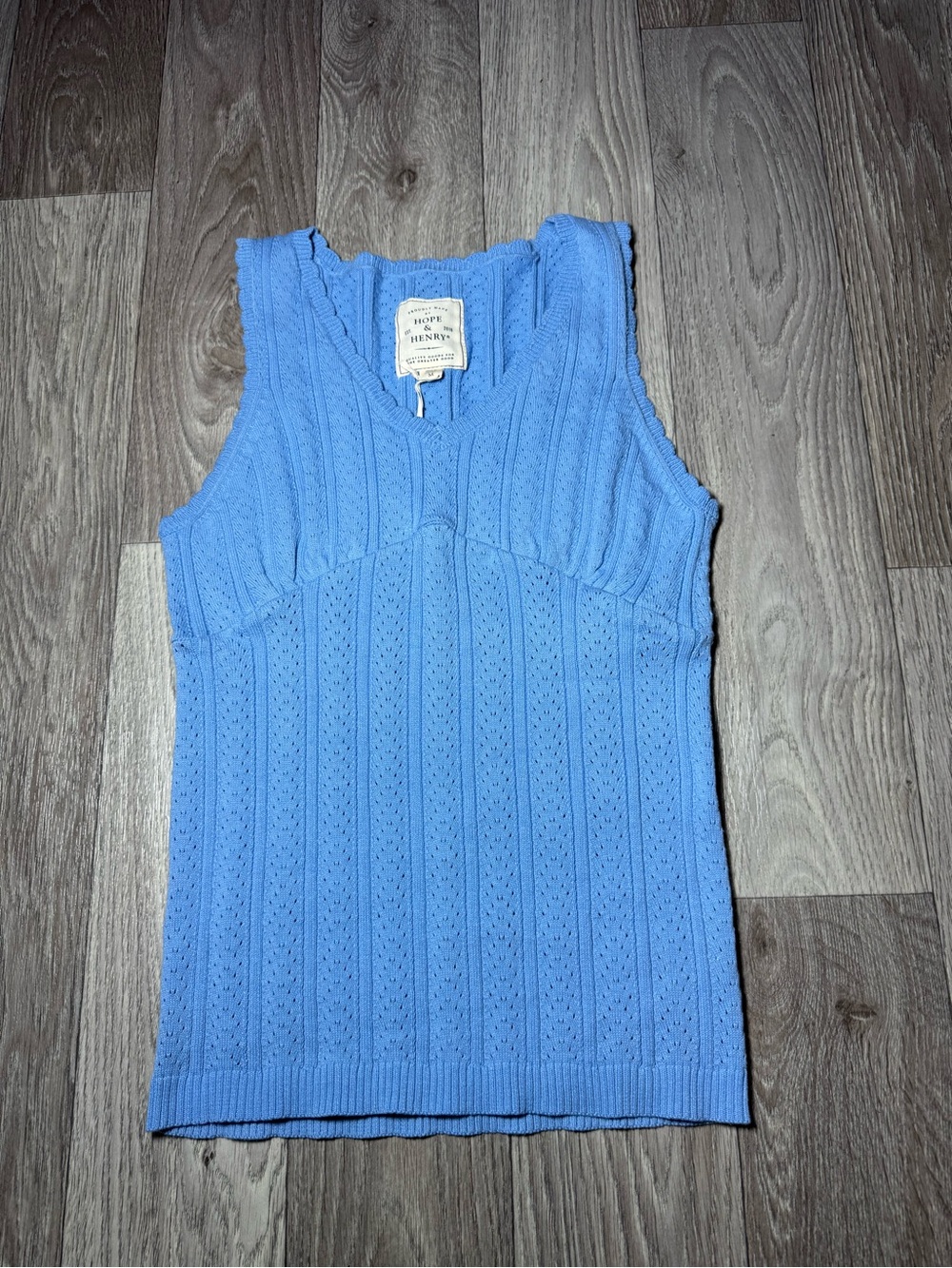 Hope & Henry Knitted Tank Size Medium NWT